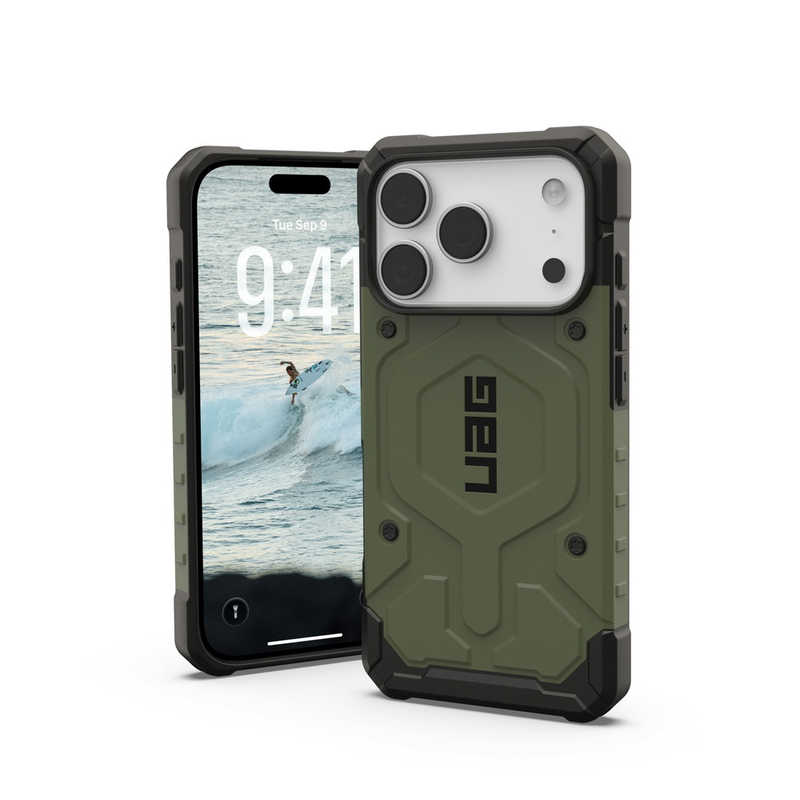 UAG　iPhone 17 Pro用 MagSafe対応 PATHFINDER(オリーブ)　UAG-IPH25MA-MS-OL