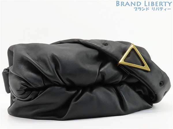 美品ボッテガヴェネタザボディポーチボディバッグバムバッグベルトバッグショルダーバッグメッセンジャーバッグブラック