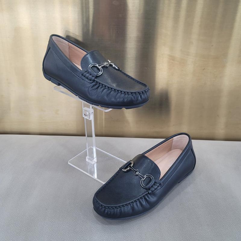 女性用スーツバレエシューズ 522207 AA スーツ カジュアル ヒール2cm DG