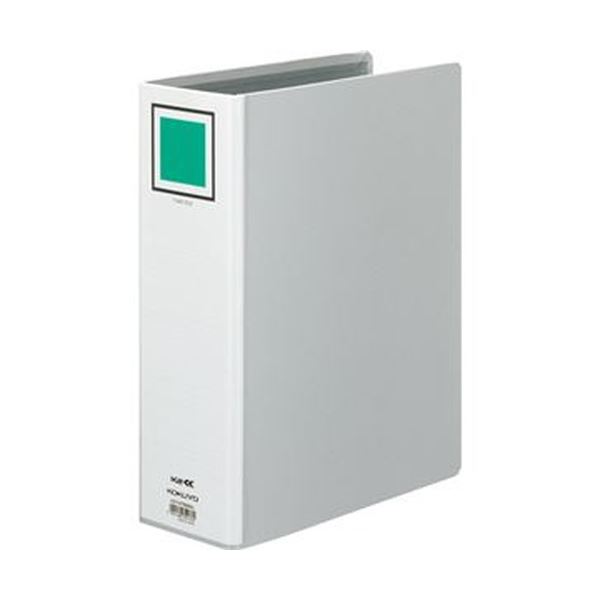 （まとめ）コクヨ K2両開きチューブファイルA4タテ 80mmとじ シルバー K2フ-ETB680C 1セット（10冊）(×3セット)