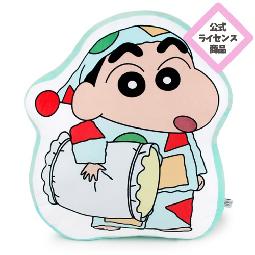 クレヨンしんちゃん クッション 44×50cm Pajama Ver. ぬいぐるみ