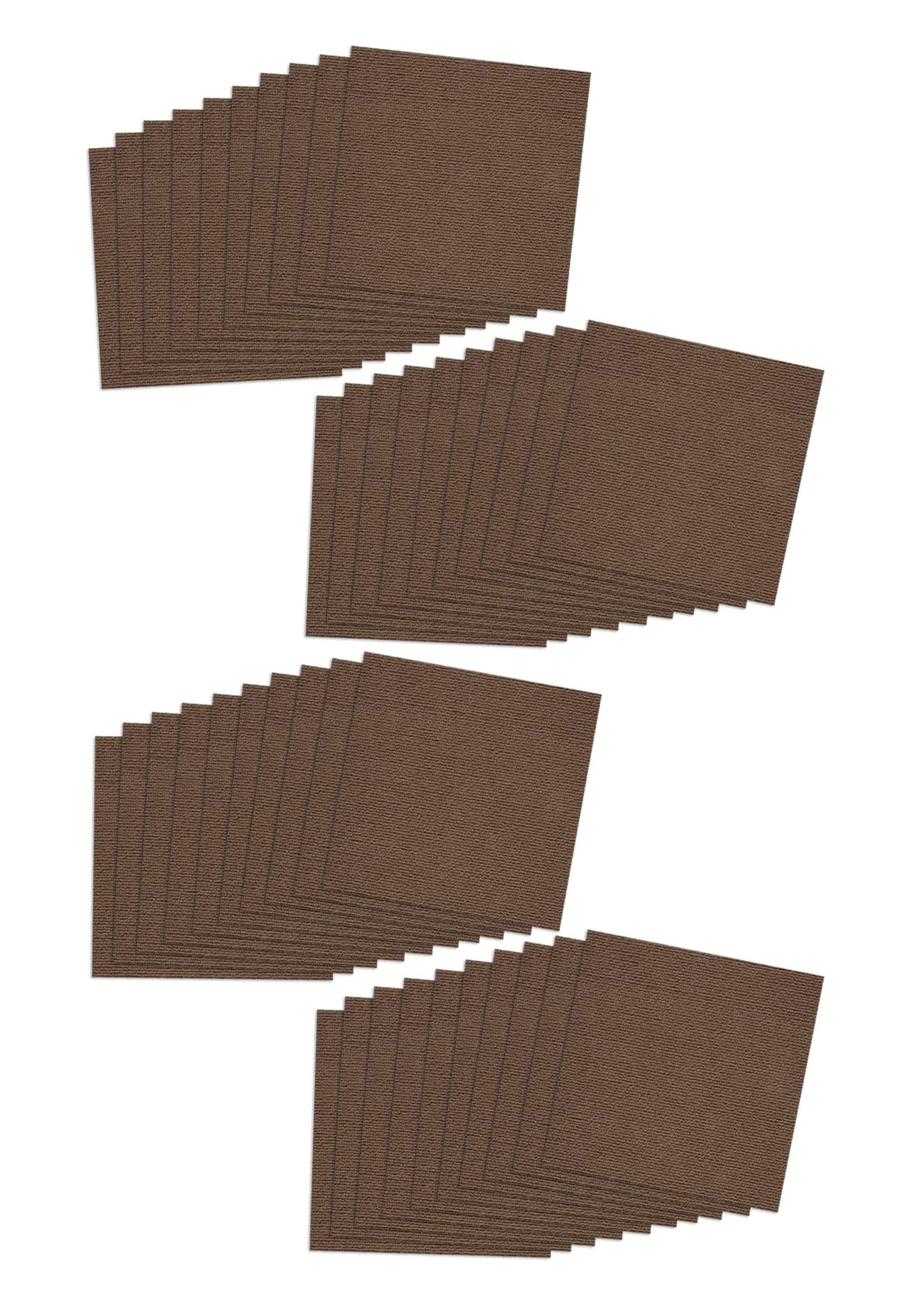 サンコー おくだけ吸着 獣医師推奨 ペット用撥水タイルマット 30cm×30cm 40枚入 ブラウン 犬 猫 サンコー カーペット 【日本製 撥水 消臭 洗える ハサミでカット可】 KP-58