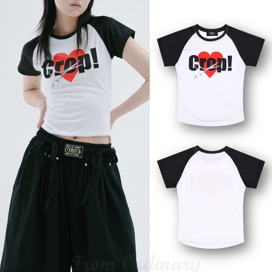 Kitsch Love Raglan Slim Short Sleeve