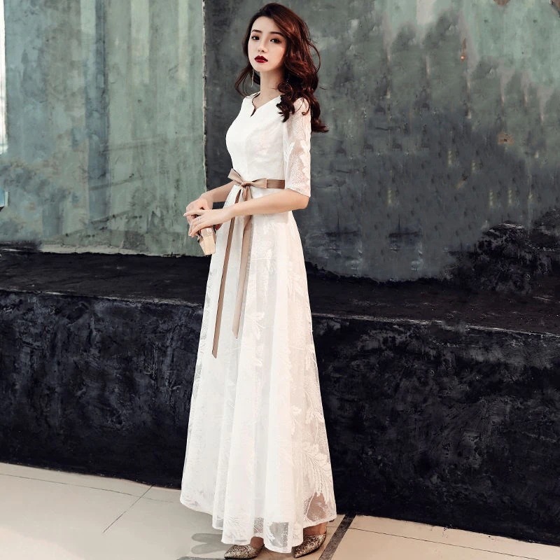 パーティードレス 結婚式 ドレス ミモレ丈 ロングドレス 演奏会 ドレス 二次会 ウェディングドレス