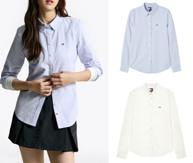 Slim Oxford Shirt (T32F7WSH01TWT2)
