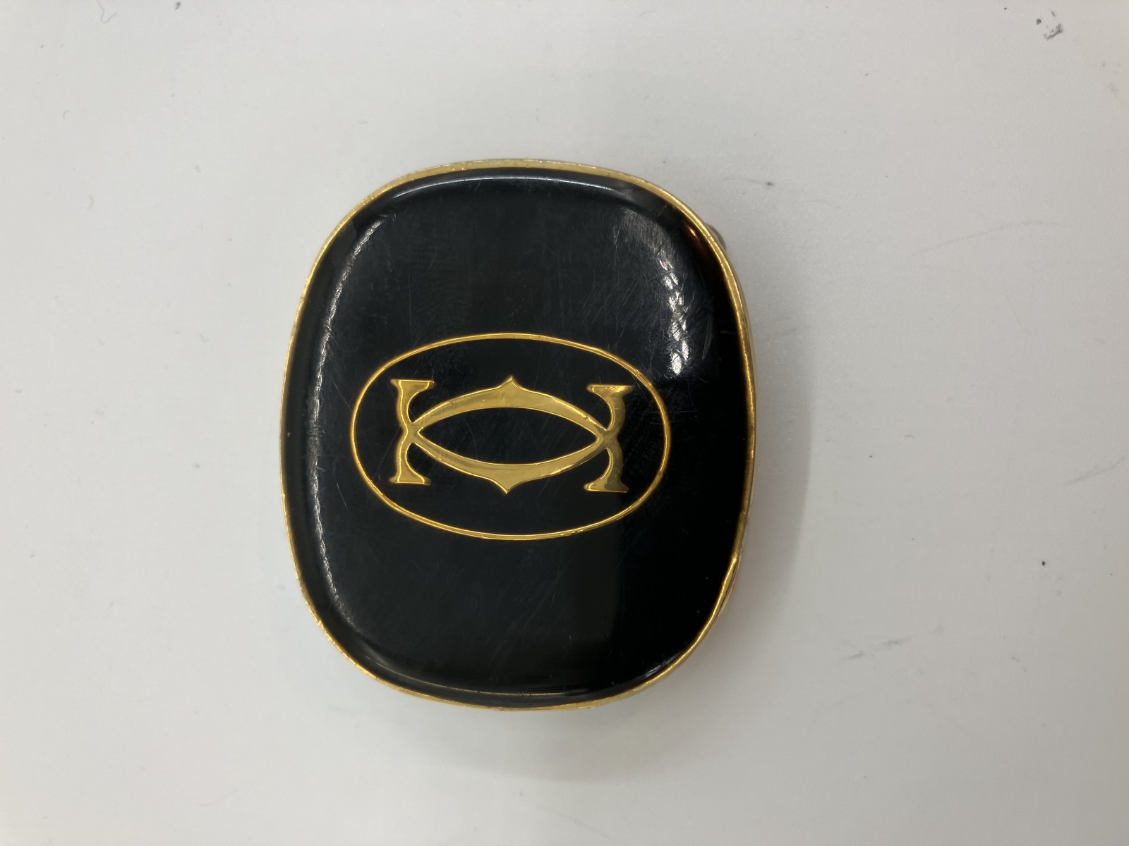バックル　黒　5.4×4.8ｃｍ（2.13×1.89 inch）