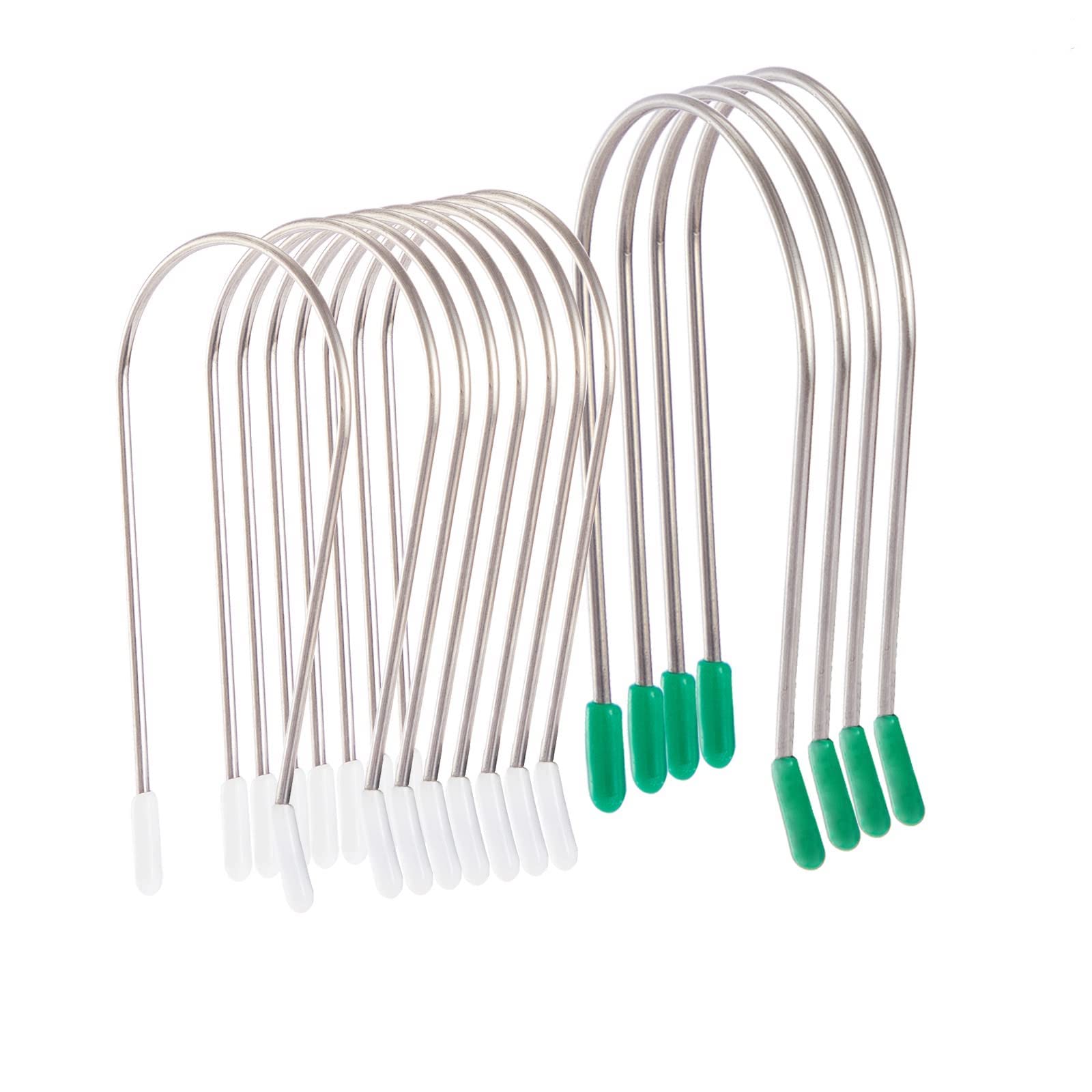 Hot Curler 交換用クリップ スーパージャンボヘアローラー用 1インチ 1インチ 強力ホールドピン ホットローラー用 収納ボックス付き (12個詰め合わせ:1インチ8個 1インチ4個