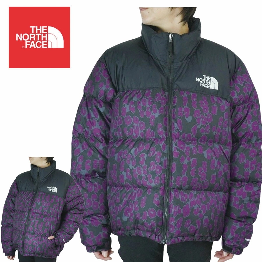 ノースフェイスTHE NORTH FACEレディース ジャケットW PRINT NUPTSE JKTウィメンズ プリント ヌプシジャケットGRVTYPP