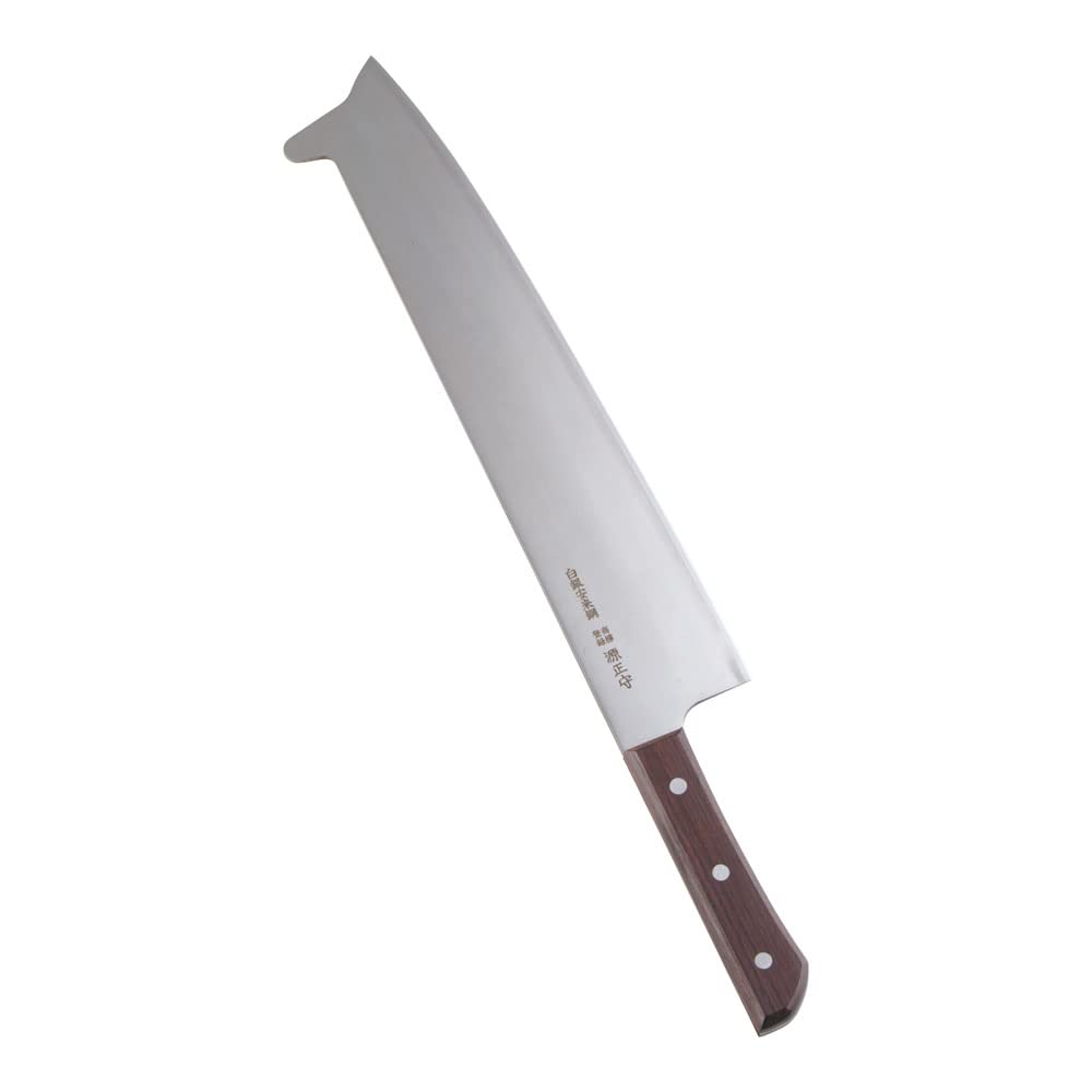 業務用 すべり止め付冷凍庖丁 33cm 白銀安来鋼 日本製 ALI23033