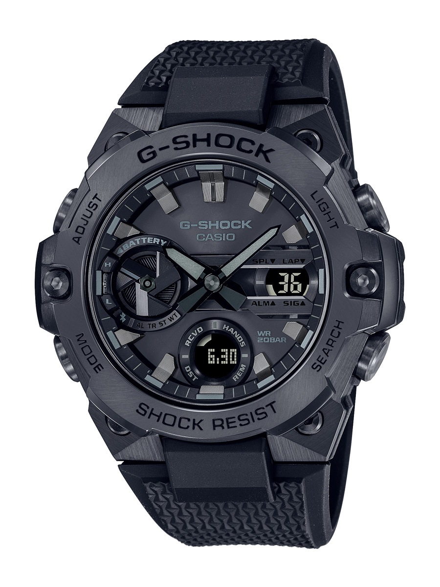 カシオ 【国内正規品】G-SHOCK（ジーショック）　G-STEEL ソーラー　メンズタイプ GST-B400BB-1AJF