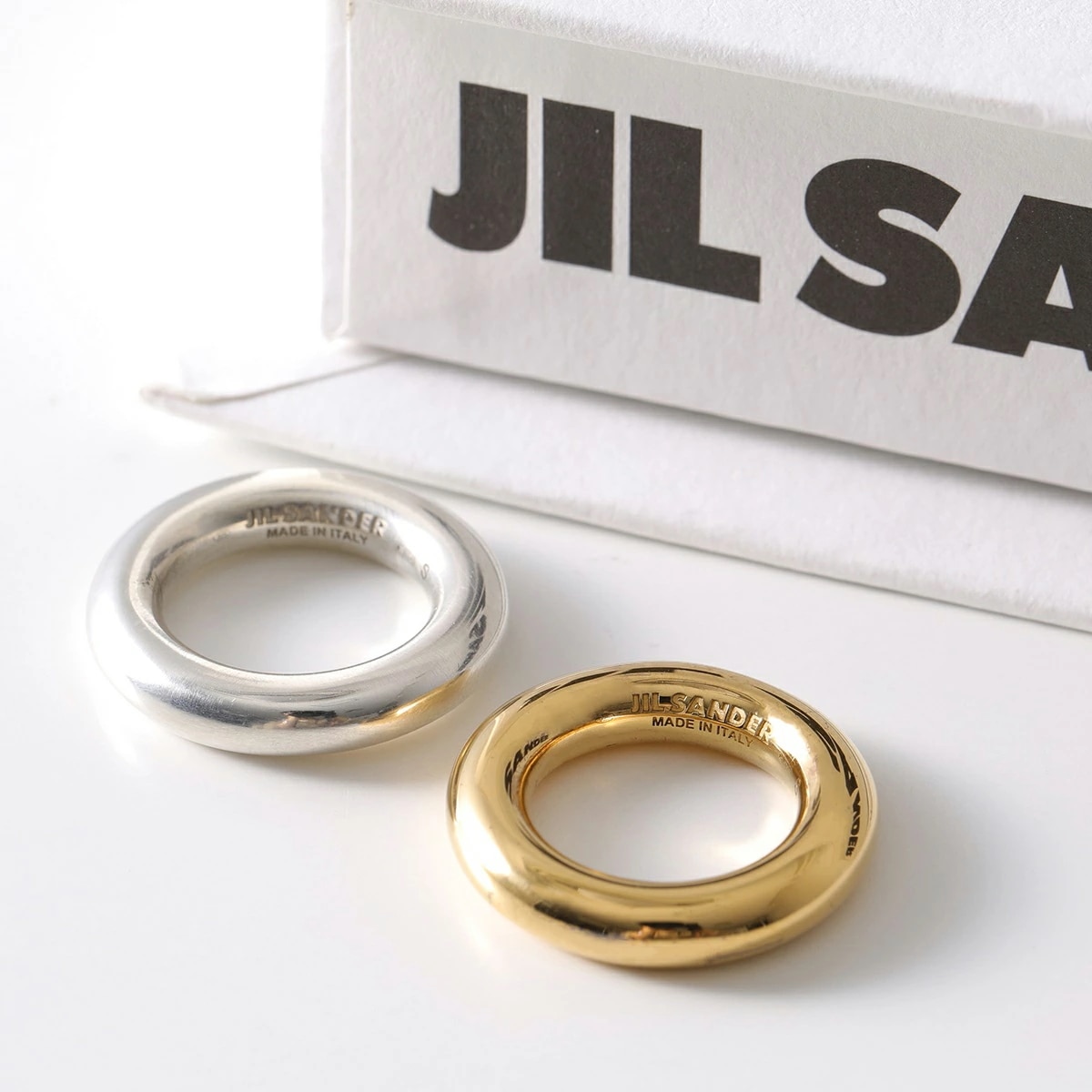 JIL SANDER ジルサンダー クラシックリング CLASSIC RING クラシック J11UQ0003 P4865 J12002 レディース 指輪 アクセサリー カラー2色