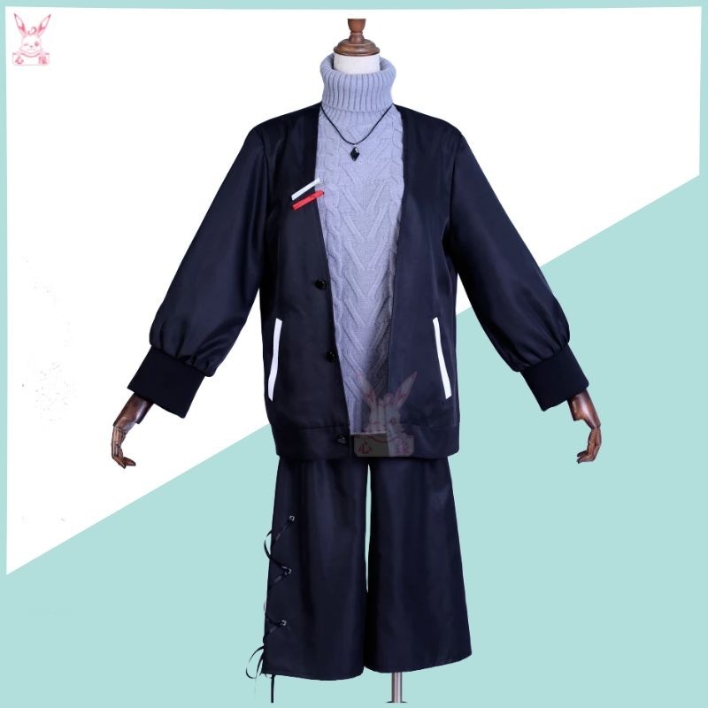 虹社 Cos Kanae Ye Cos にじさんじ Vtuber 服 男女兼用スーツ