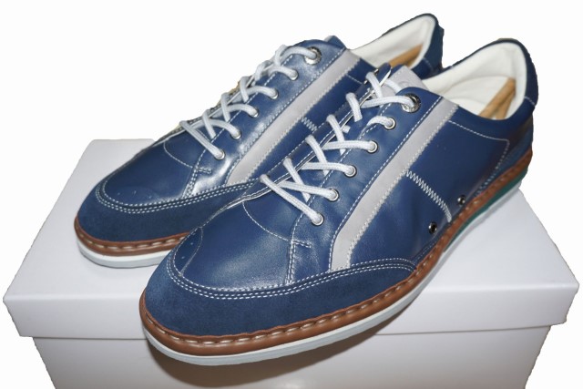 スニーカー 紺 09 14 086533c メンズ ネイビー シューズ 靴 レザー 15,900円