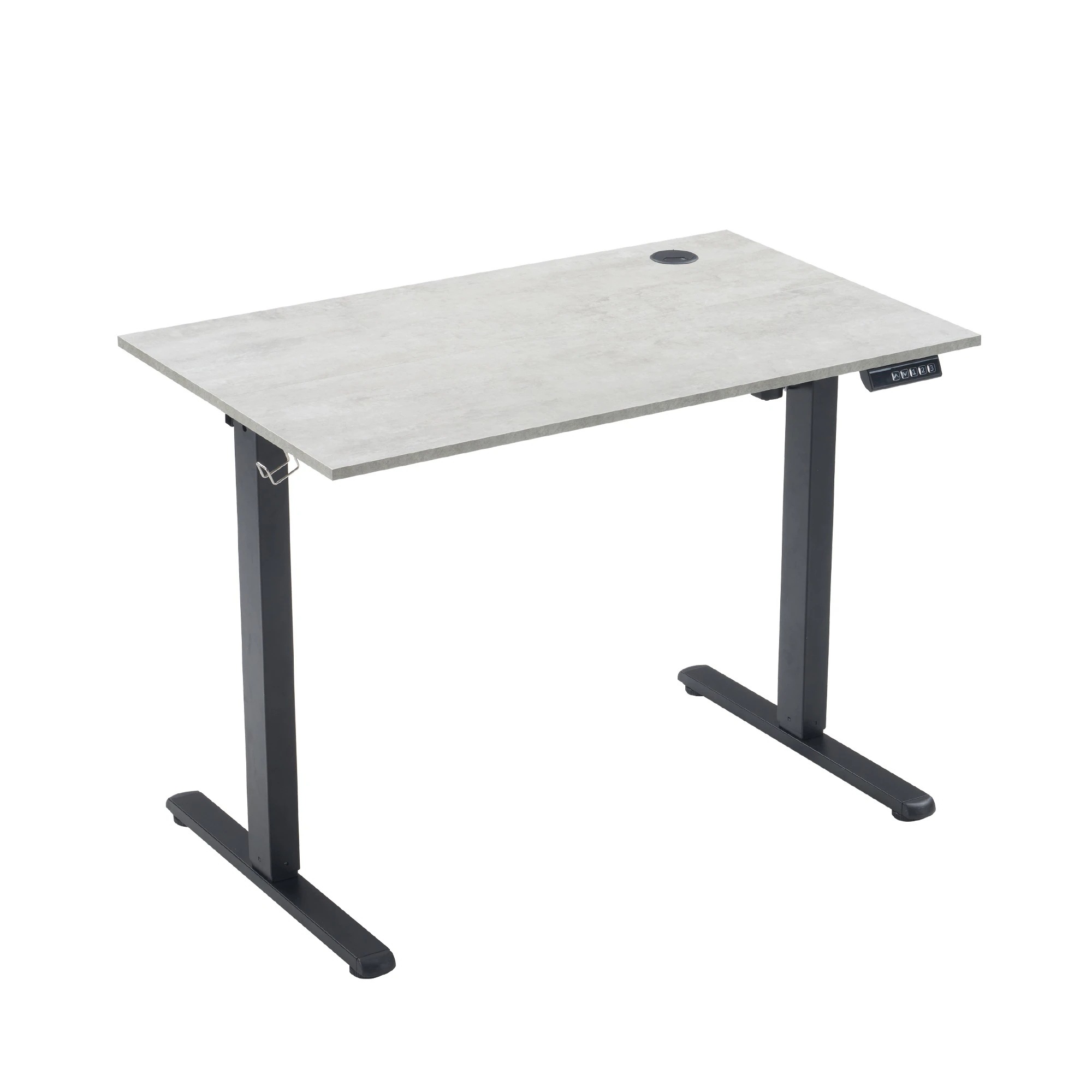 【国内発送 無-送料】1216グレー 電動昇降デスク スタンディングデスク 電動 幅100cm昇降デスク 昇降式テーブル 昇降式デスク 昇降 高さ調整 リモートワーク デスク 在宅 テレワーク 昇降式