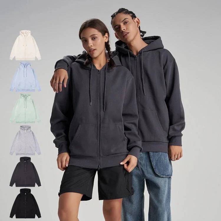 パーカー ジップアップパーカー トップス 秋服 秋物 きれいめ 無地 長袖 メンズ レディース