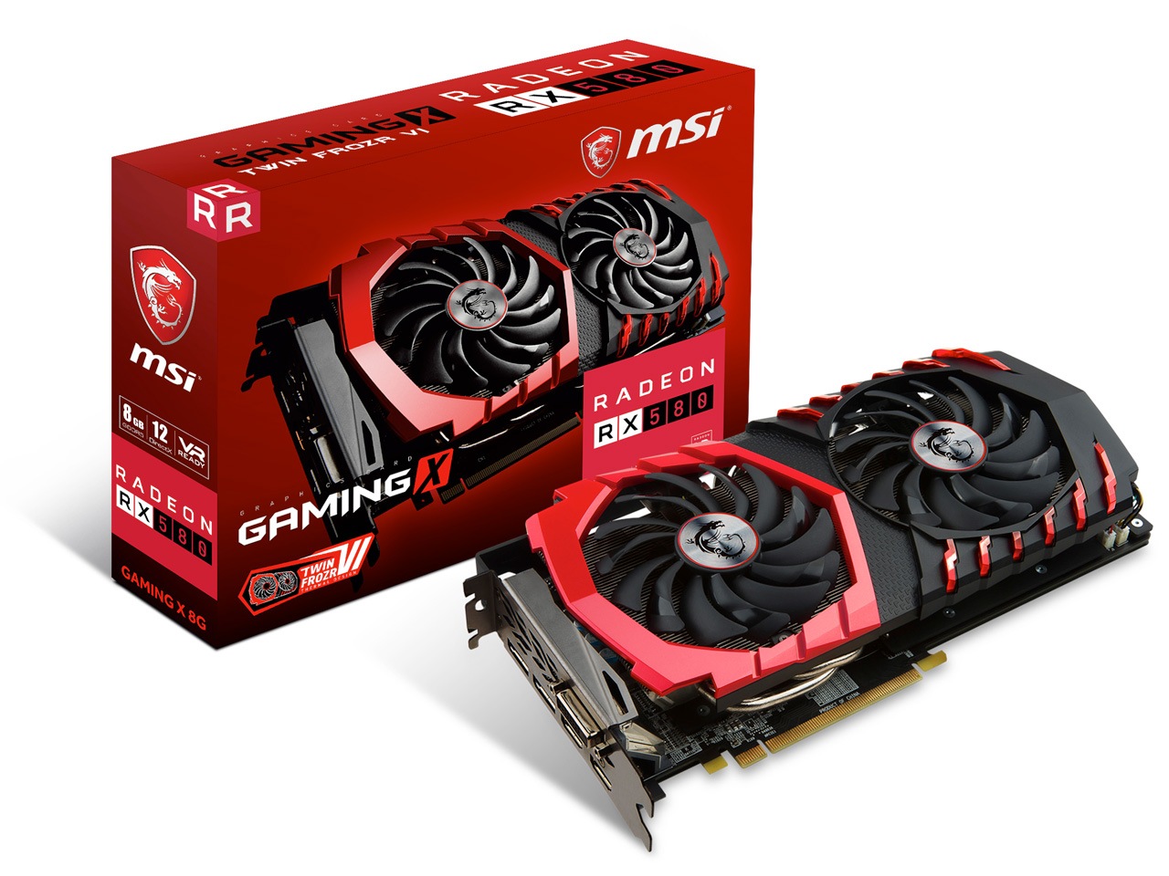 MSI グラフィックボード Radeon RX 580 GAMING X 8G [PCIExp 8GB] 即納OK