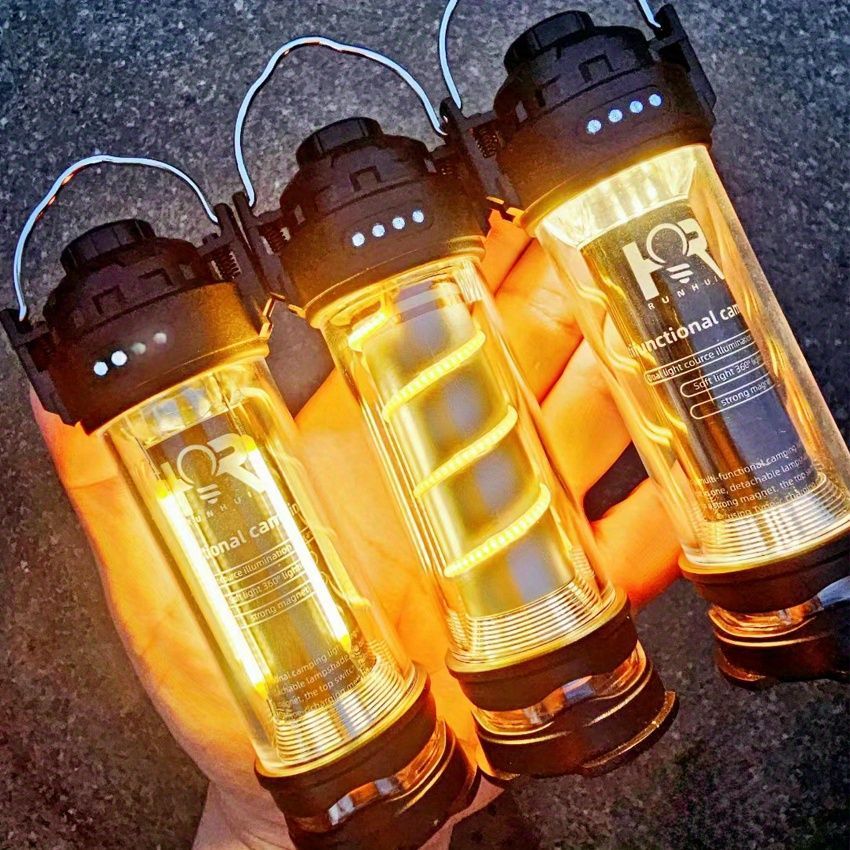 ライト ランタン テントライト LED 懐中電灯 電球色 充電式 吊り下げ 卓上 キャンプ バーベキュー アウトドア 多機能 コンパクト 防災 災害 車内 インテリアライト 軽量ty249