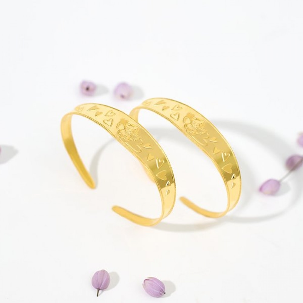 タイニーアンドコー 24K ココ ベビーエンジェルブレスレット 3.75g