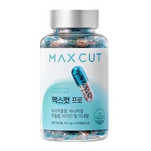 【体脂肪カット】マックスカット プロ クロム 120カプセル/ 韓国ダイエット サプリメント/ 緑茶 カデキン バナナ葉油/ ビタミン ミネラル/ 健康食品