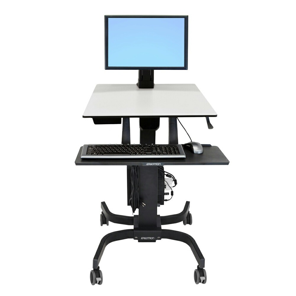 ERGOTRON [24-215-085] WorkFit-C シングルディスプレイLD 昇降式ワー
