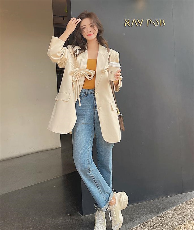 早い者勝ち コート カジュアル スーツ 大人気 蝶結び 気質 新品 ジェントルスタイルトレンチコート