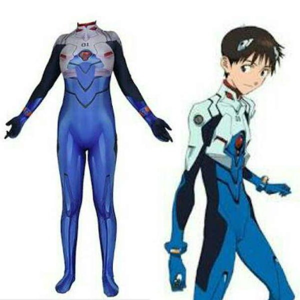 Qoo10] 碇シンジ プラグスーツ エヴァ コスプレ