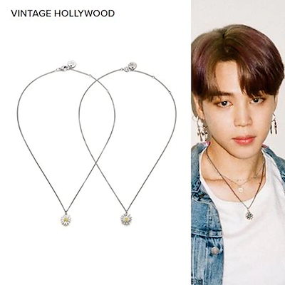 engbrox☆pastel moment daisy necklace ネックレス☆JIMIN着用 Vintage Hollywood】BTS ジン ジミン 着用 Daisy Necklace