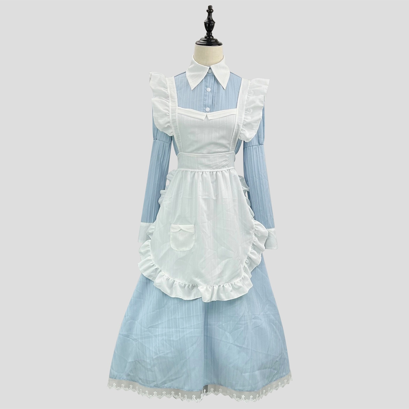 正規品新作可日常伝統韩国女中ロングスカート女物偽娘コスプレ日韓ユニフォーム