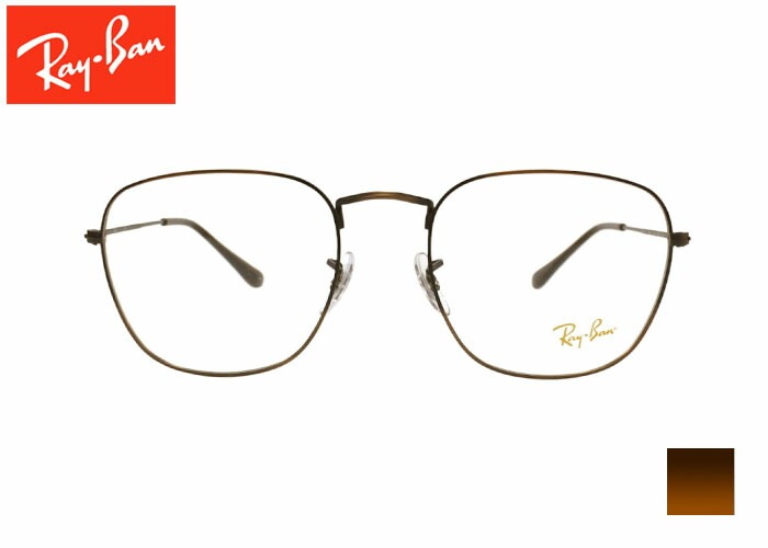 Ray-Ban レイバン RB3857VF FRANK フランク 正規品販売店 スクエア フルリム メタル メガネ めがね 眼鏡 55サイズ