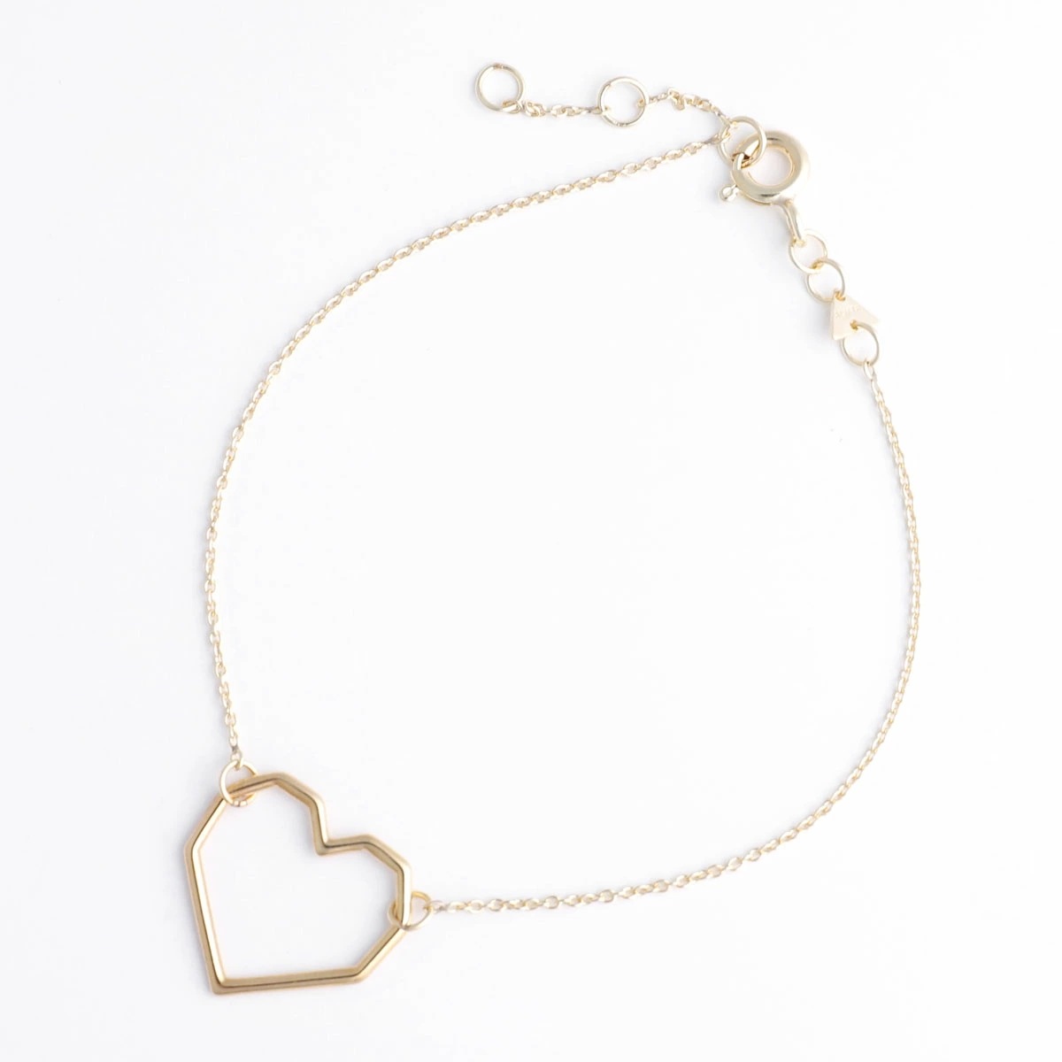 ALIITA アリータ ブレスレット CORAZON PURO CHAIN BRACELET ROLO レディース チェーン ハート モチーフ アクセサリー J1000/YELLOW-GOLD-9KT 33,702円