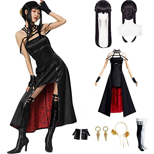 安い購入 スパイファミリー アニメ コスプレ衣装 フォージャー ヨル コスプレ いばら姫 コスプレ Ag Top いばら姫 コスプレ衣装 ヨル 風 セット ウィッ コスプレ プレゼント 祭り 撮影 ハロウィン ハロウィン Www Colegioista Com Br