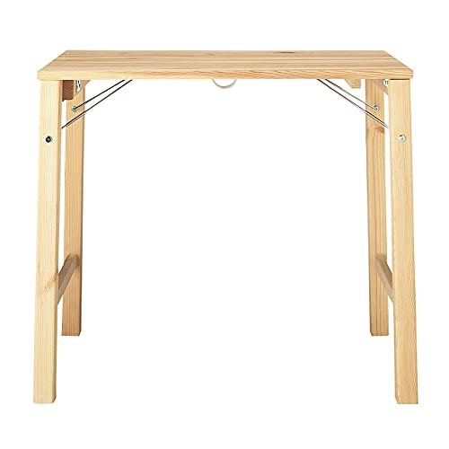 MUJI 無印良品 パイン材テーブル折りたたみ式 幅80奥行50高さ70cm 18499441