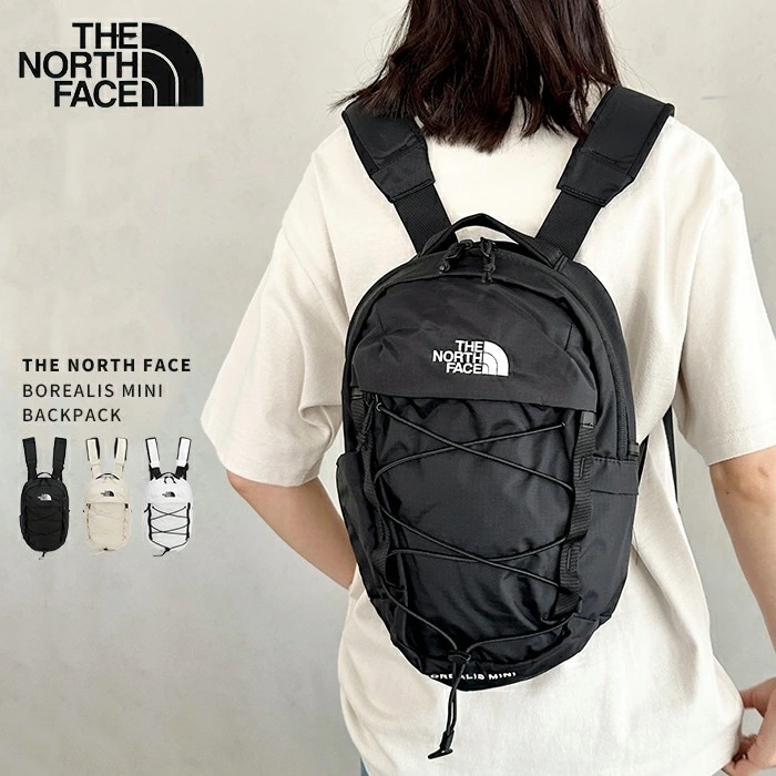 【送料無料】THE NORTH FACE / BOREALIS MINI BACKPACK ノースフェイス リュック バックパック ブランド 通勤 通学 メンズ レディース シンプル WHITE