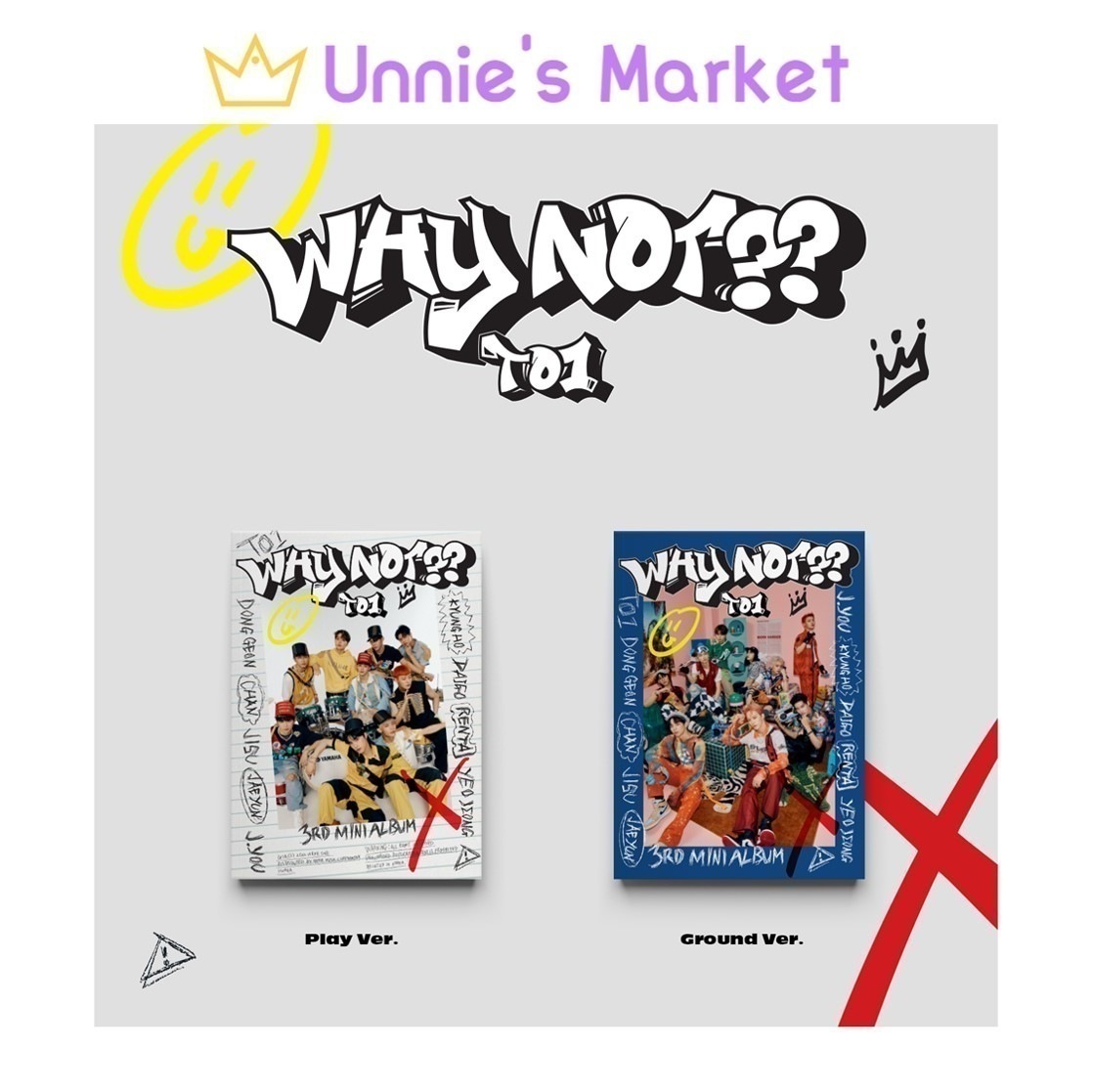 [SET] TO1 [WHY NOT] 3rd Mini Album
