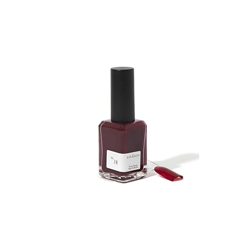 サンデイズ ネイルポリッシュ カラー NO.18 ワインレッド 14ml