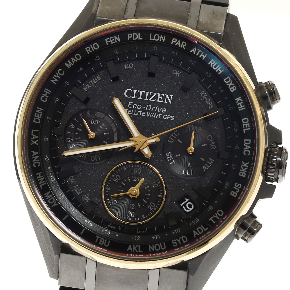 シチズン CITIZEN CC4004-58F/F950-T024548 アテッサ 100周年記念限定モデル エコドライブ ソーラー電波 メンズ 箱・保証書付き_910862【中古】