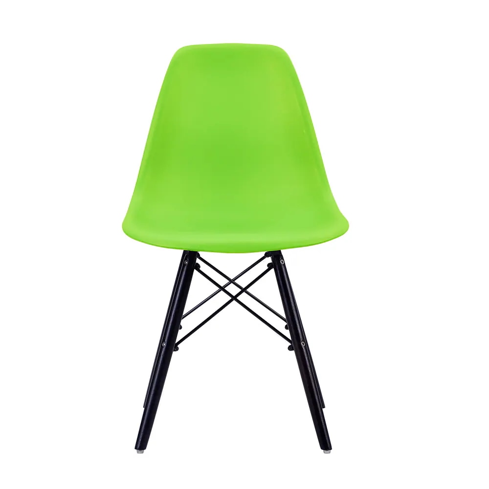 【グリーン座面＆ダークブラウン脚】イームズチェア リプロダクト ダイニングチェア ダイニングチェアー イームズチェア DSW eames イームズ チェアー DSW イームズ椅子 チェア イームズチ