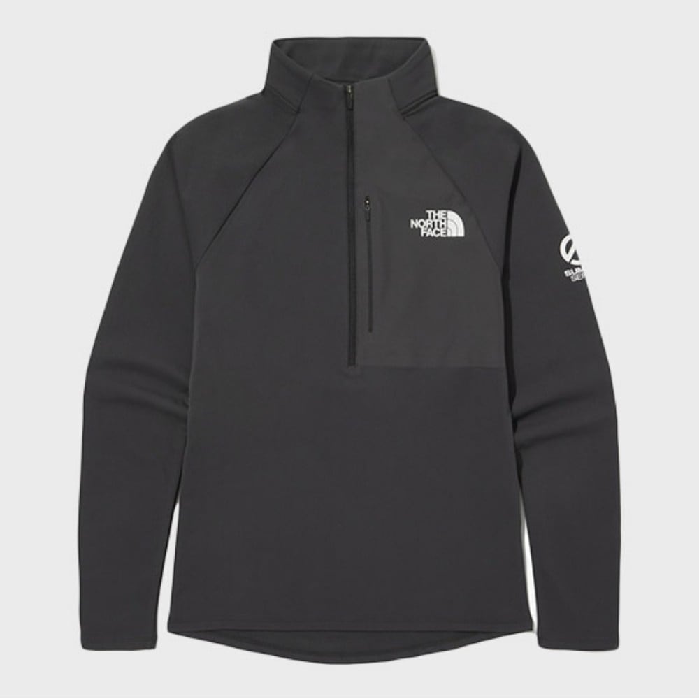 ザ・ノース・フェイス [ノース・フェイス] ウィメンズサミットマカルロングスリーブジップTシャツ NT7LQ80B_GRY