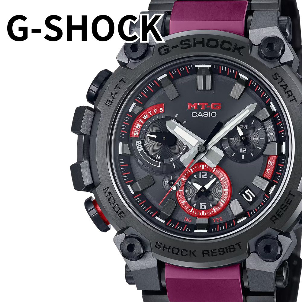 G-SHOCK MT-G 電波ソーラー Bluetooth 腕時計 メンズ メタル 20気圧防水 CASIO Gショック 高級モデル ソーラー 時計 誕生日 お祝い プレゼント 男性 MTG-B300
