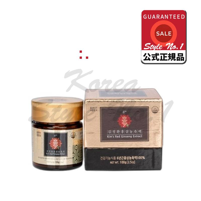 キム・ジョンファン紅参濃縮液+ショッピングバッグセット100g