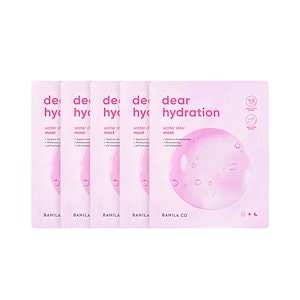 ディア ハイドレイション ウォータ デュウ シート マスク パック 5枚 DEAR HYDRATION WATER DEW SHEET MASK PACK
