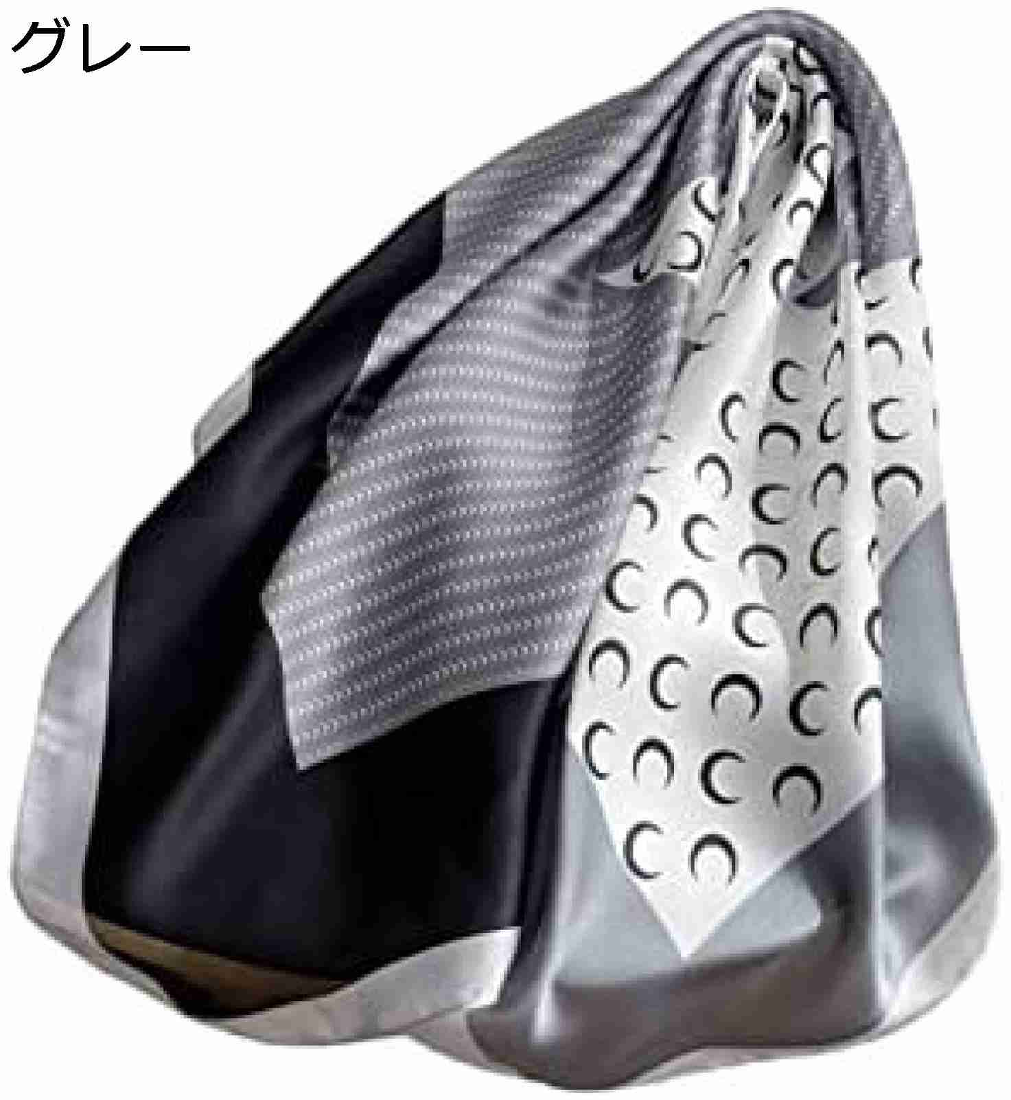 【20%OFFクーポン～】スカーフ 風 正方形 70cm 月 シンプル 青 おしゃれ 手巻き仕上げ ネッカチーフ ヘッドバンド 髪飾り バッグバンド 小物 春秋 ギフト 通勤 UVケア レディーズ