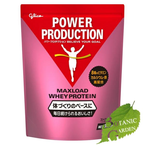 グリコ マックスロード ホエイプロテイン ストロベリー味 3.0kg