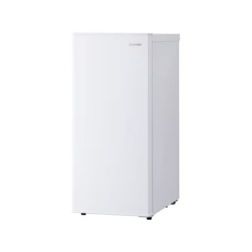 アイリスオーヤマ【IRIS】64L 冷凍庫 スキマックス ホワイト 幅スリム 自動霜取り IUSN-S6A-W【前開き式＆クリアケースタイプ】