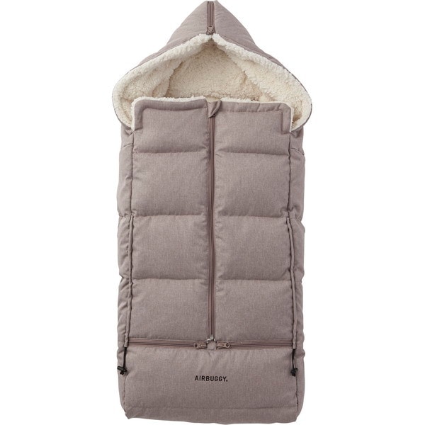 AIRBUGGY エアバギー ダウンフットマフ ベーシックライン ベージュウッド 10,193円