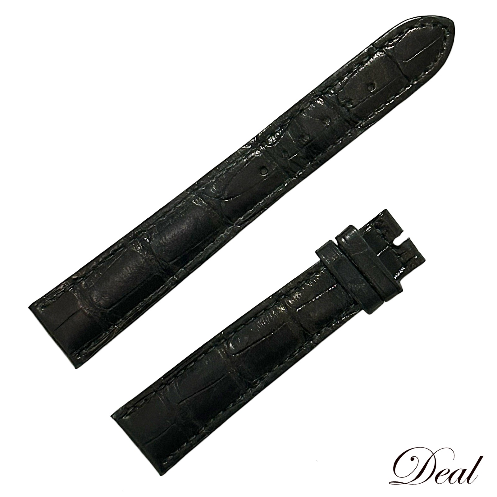 パテックフィリップ 純正 レザーベルト ブラック メンズ 時計ベルト