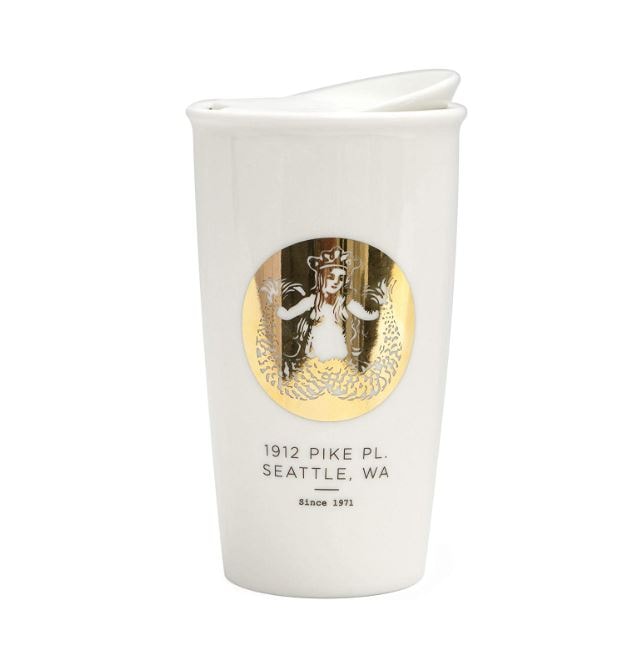 スターバックスシアトル パイクプレイス ダブルウォールマグ 355ml Starbucks Seattle Pike Place Double Wall Mug 355ml