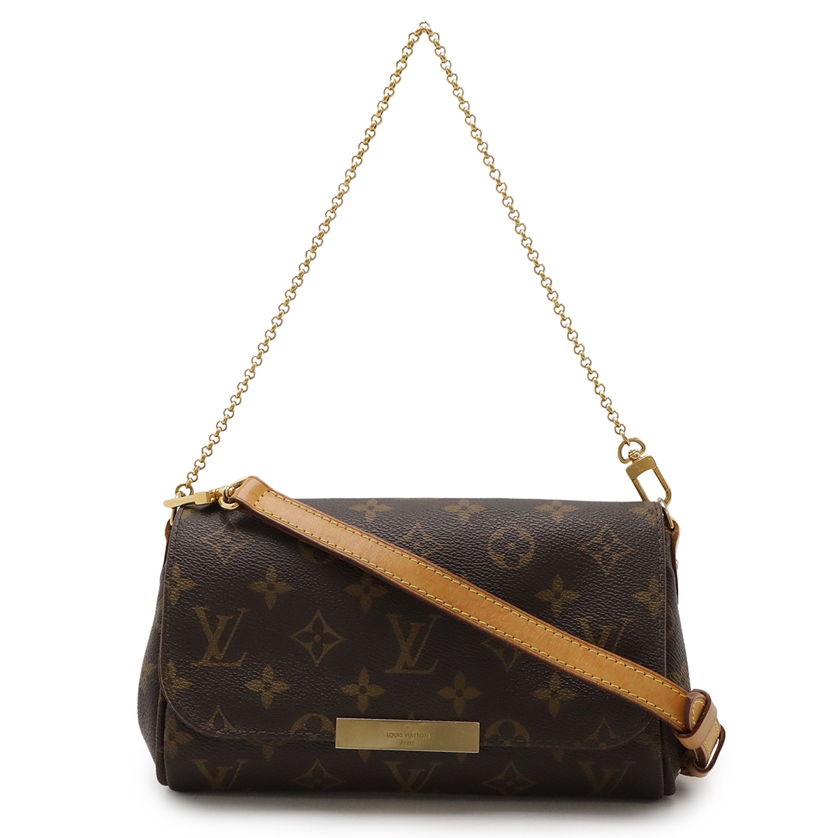 モノグラム フェイボリットPM ショルダーバッグ 斜め掛け 2WAY クラッチバッグ アクセサリーポーチ M4071