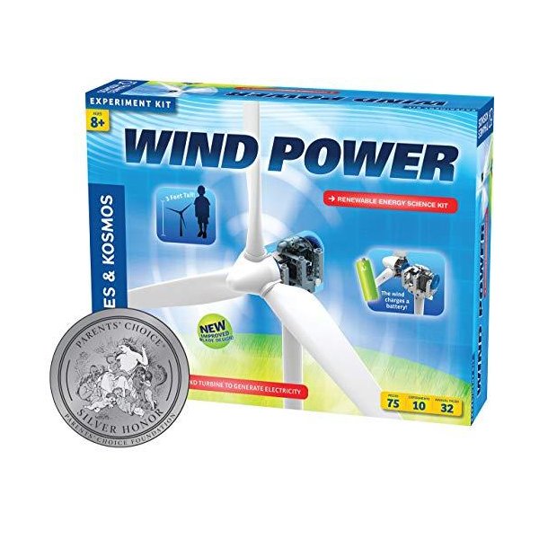Thames & Kosmos 627928 2.0 Science Kit Build Wind-Powered Generators to Energize Electric Vehicles