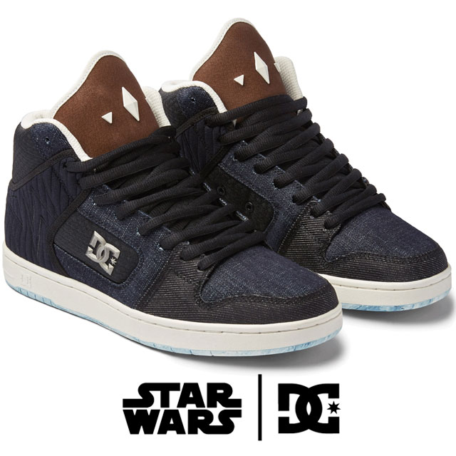 ディーシーシューズ DC SHOES メンズ レディース スニーカー スターウォーズ SW マンテカ 4 ハイ コラボモデル ハイカット カジュアルシューズ DM232112 XKCK ブラック/ブラ